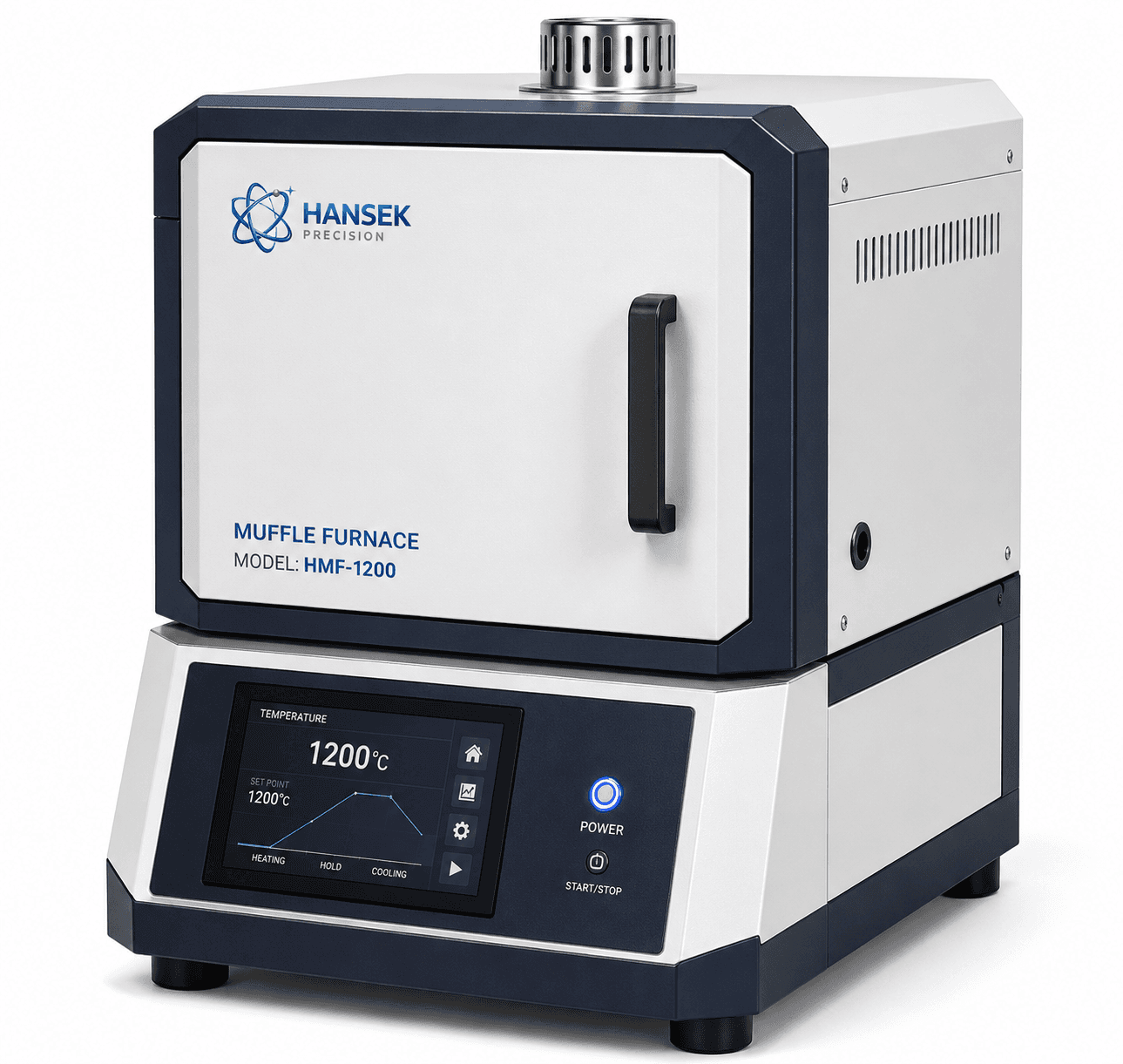 HANSEK Precision HMF-1200 Laboratory Muffle Furnac